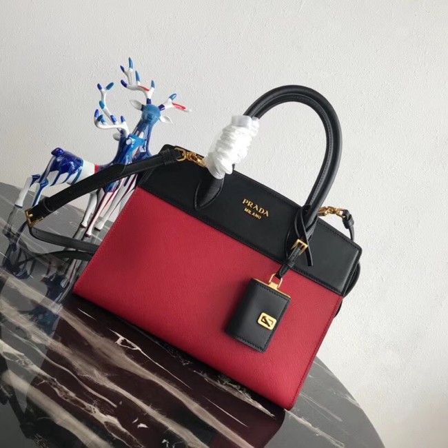 Prada Esplanade Bag 1BA046 red&black