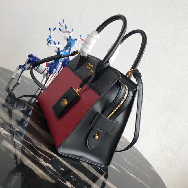 Prada Esplanade Bag 1BA046 red&black