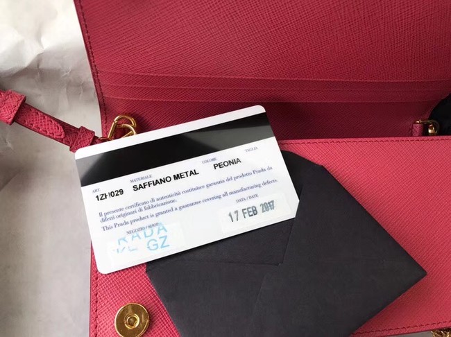 Prada Saffiano Leather Mini Bag 1HZ029 rose