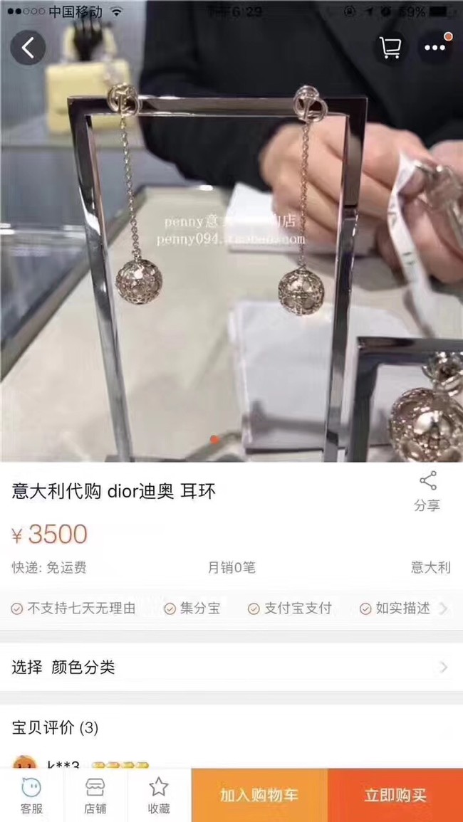 Dior Earrings 18258