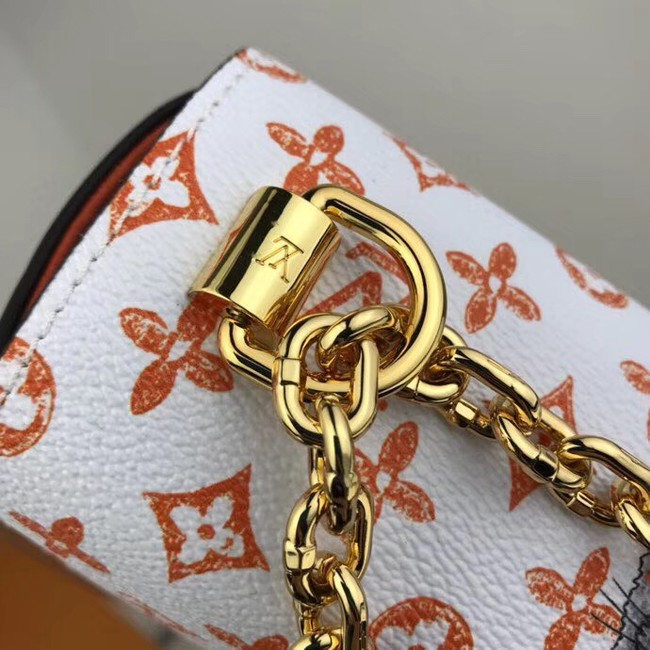 Louis Vuitton TWIST MM M44408 white&brown