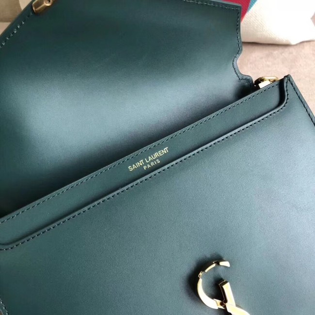 SAINT LAURENT Cassandra shoulder bag 96156 green