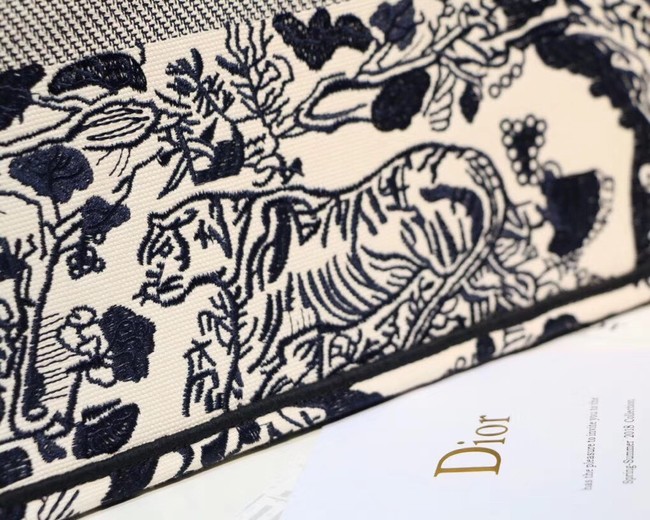 DIOR BOOK TOTE BAG TOILE DE JOUY M1286ZT