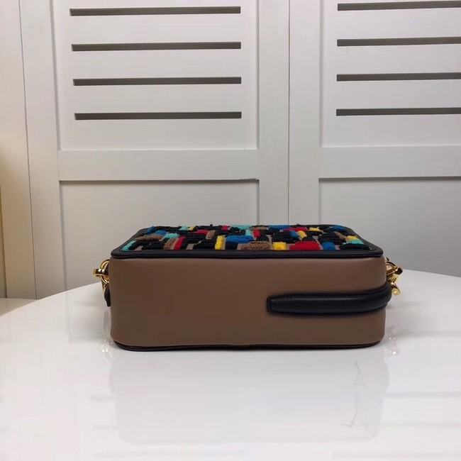 Fendi CAMERA CASE 8BT287A brown