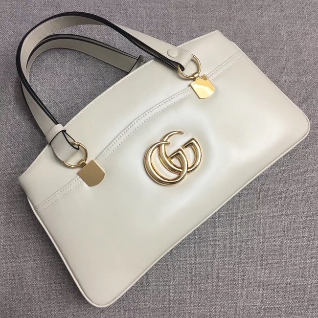 Gucci Arli large top handle bag 550130 white