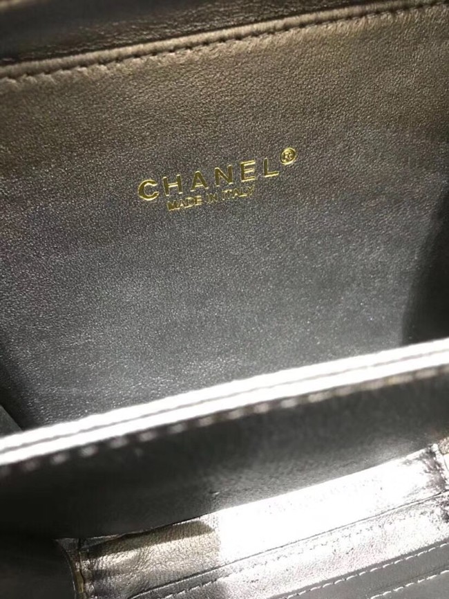 Chanel mini Vanity Case Original A93342 grey