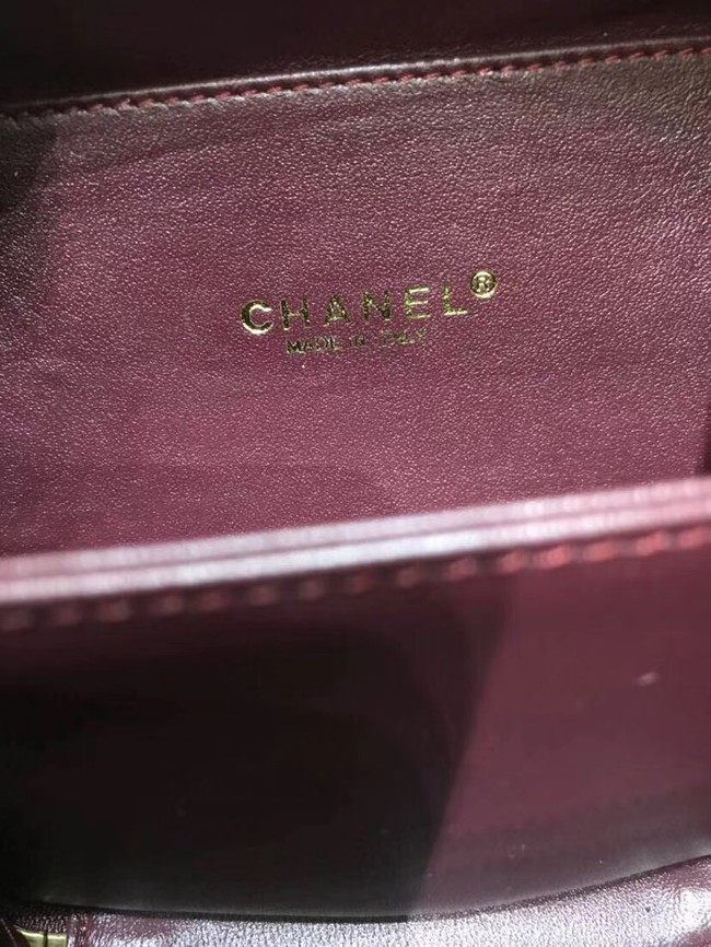 Chanel mini Vanity Case Original A93342 purple