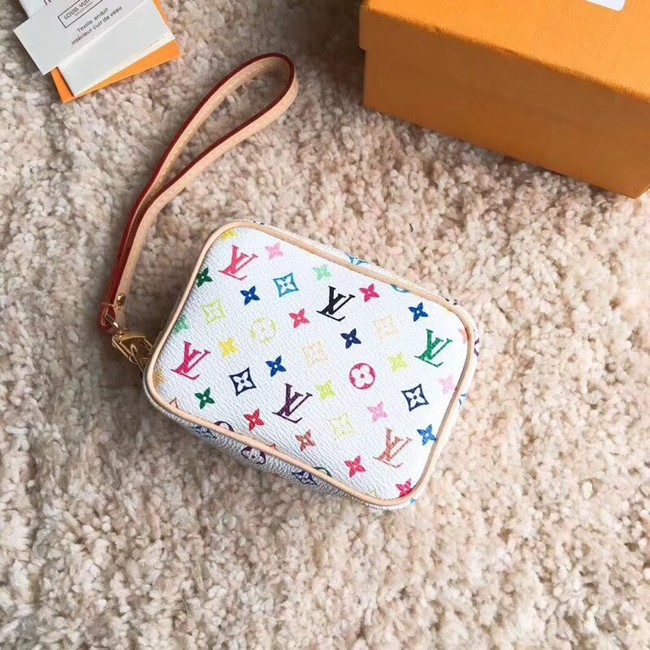 Louis Vuitton original Monogram Multicolor Canvas M58030 white