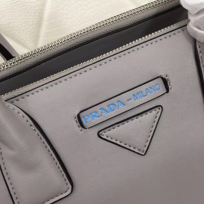 Prada Concept Leather handbag 1BA183 grey