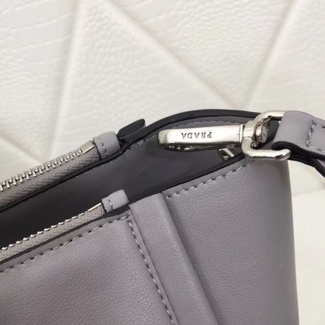 Prada Concept Leather handbag 1BA183 grey