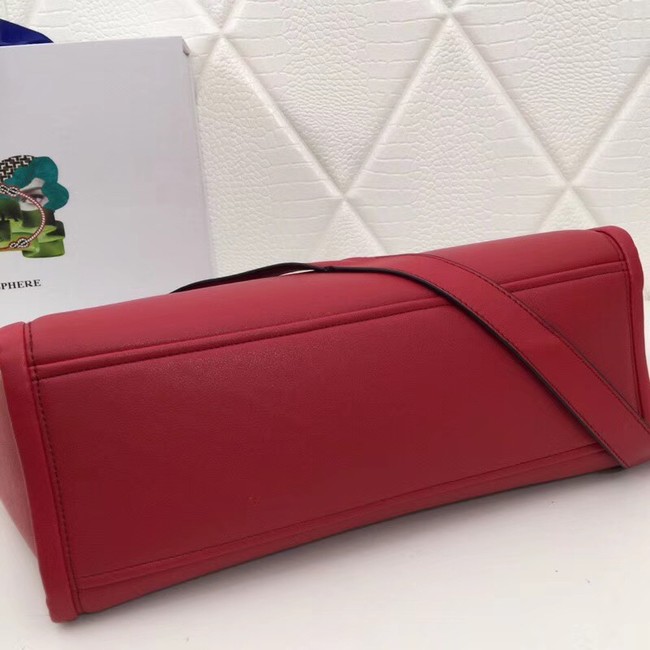 Prada Concept Leather handbag 1BA183 red