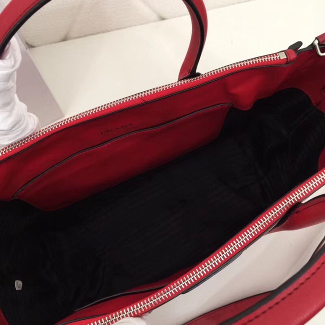 Prada Concept Leather handbag 1BA183 red