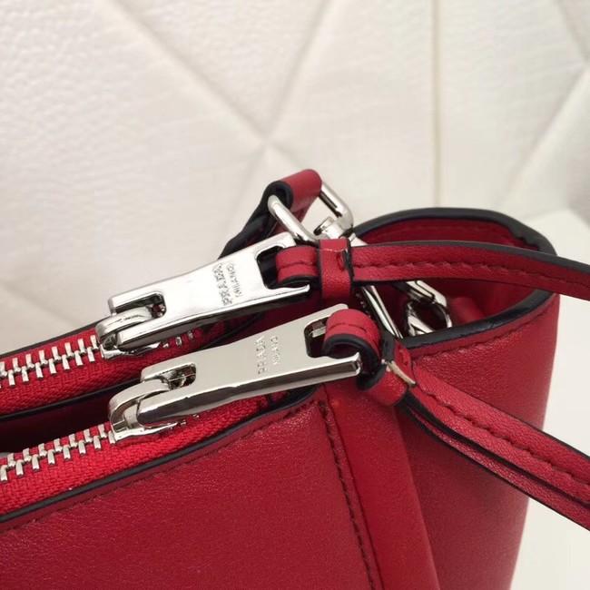 Prada Concept Leather handbag 1BA183 red