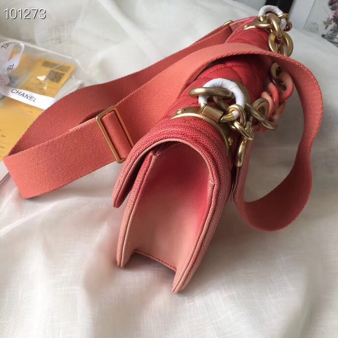 Chanel flap bag AS0062 Coral