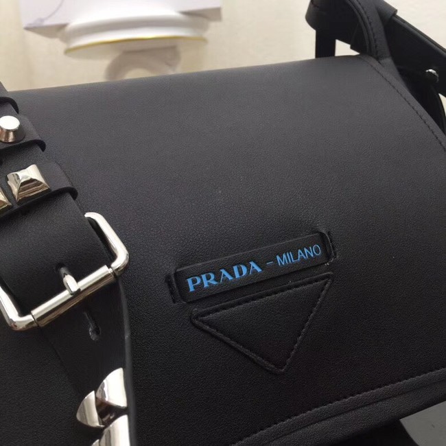 Prada Concept calf leather bag 1BD123 black