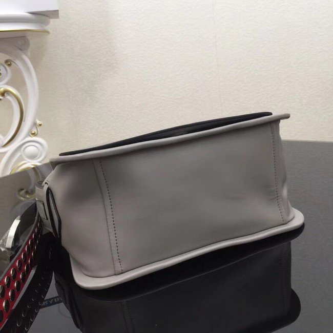 Prada Concept calf leather bag 1BD123 grey