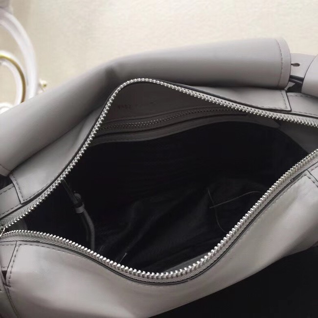 Prada Concept calf leather bag 1BD123 grey
