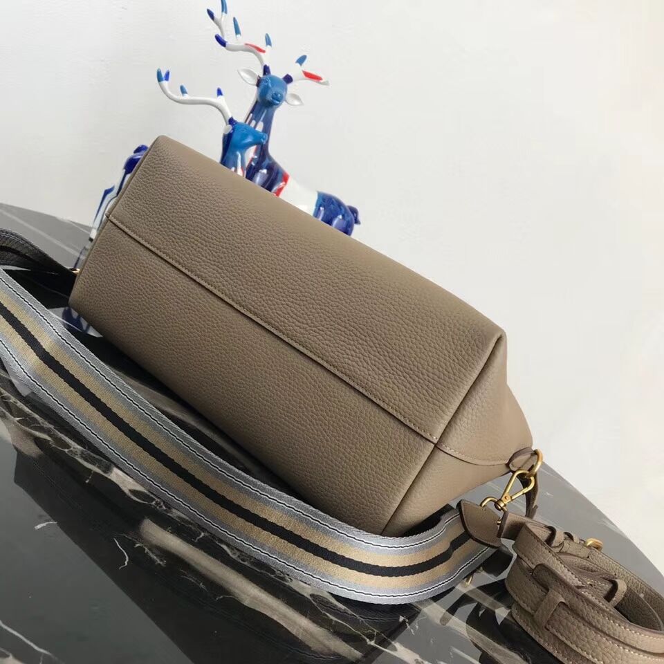 Prada Calf leather bag 1BA157 Brown