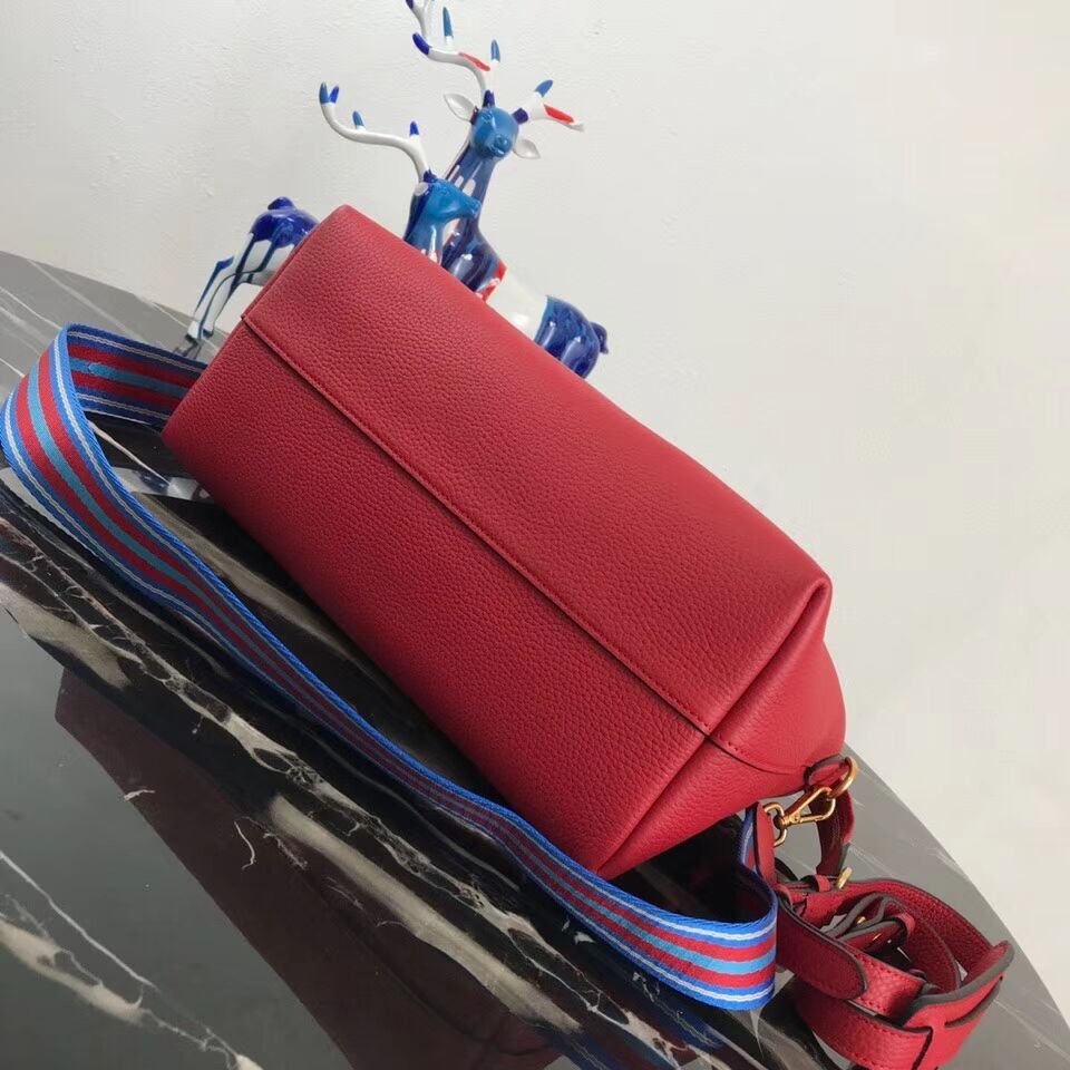 Prada Calf leather bag 1BA157 red