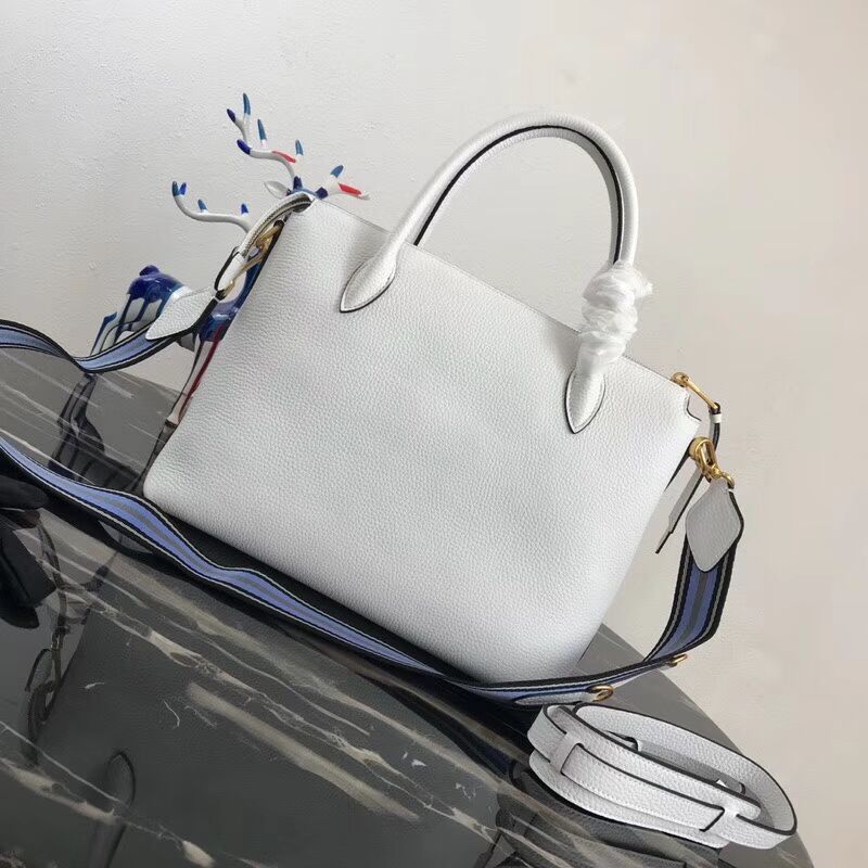 Prada Calf leather bag 1BA157 white