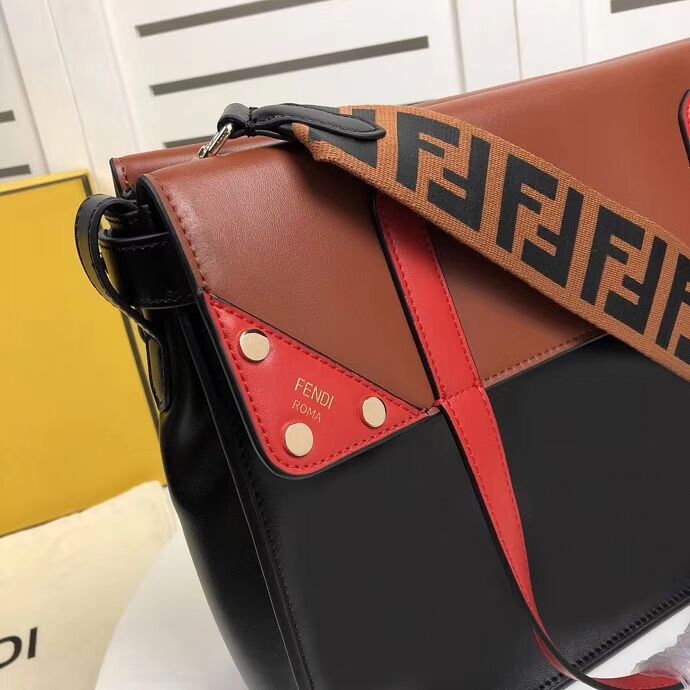 FENDI FLIP REGULAR F8036 black & brown