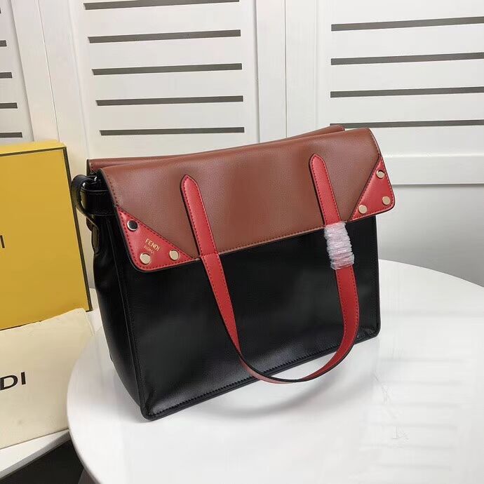 FENDI FLIP REGULAR F8036 black & brown