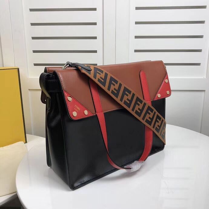 FENDI FLIP REGULAR F8036 black & brown