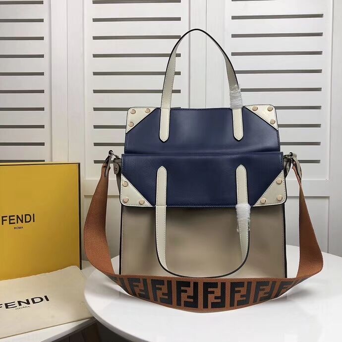 FENDI FLIP REGULAR F8036 blue & cream