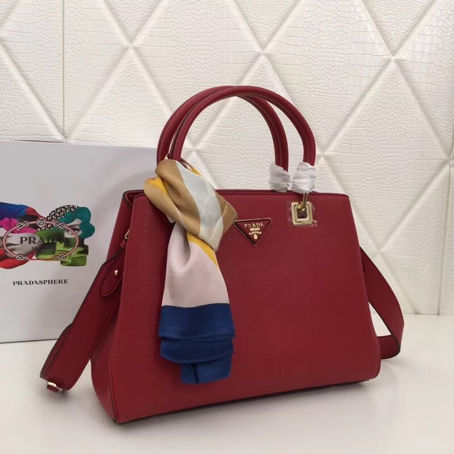 Prada Calf leather bag 2024 red