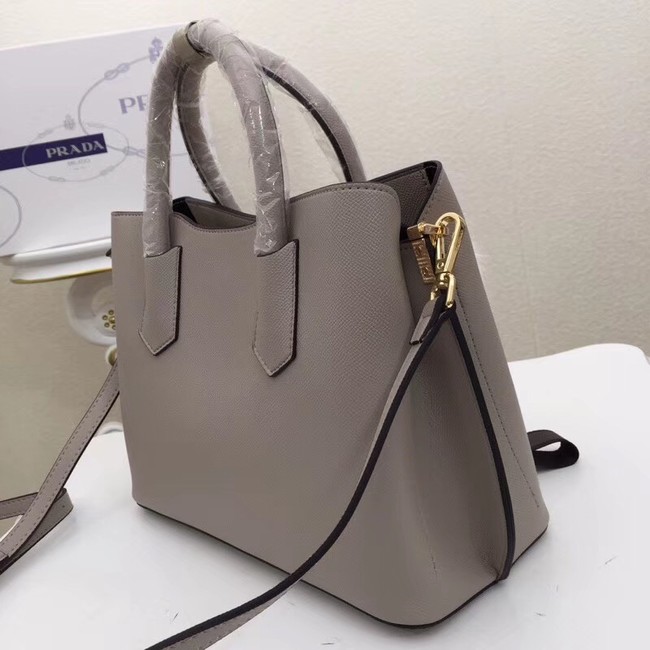 Prada Calf leather bag 56922 grey