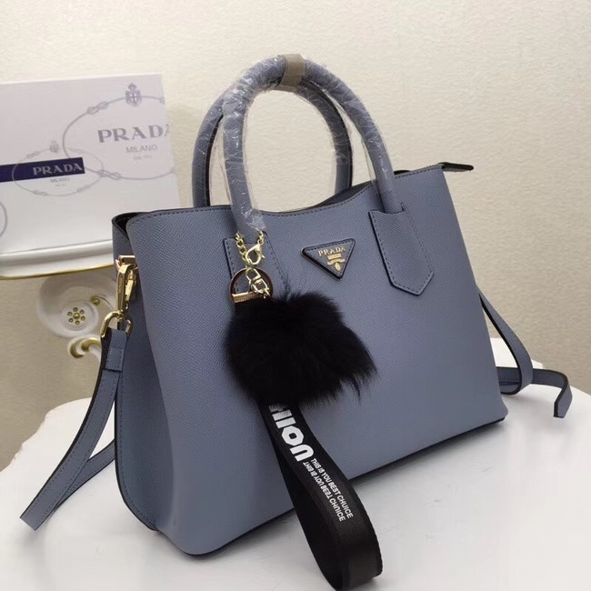 Prada Calf leather bag 56922 light blue