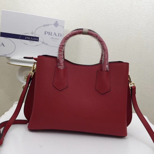 Prada Calf leather bag 56922 red