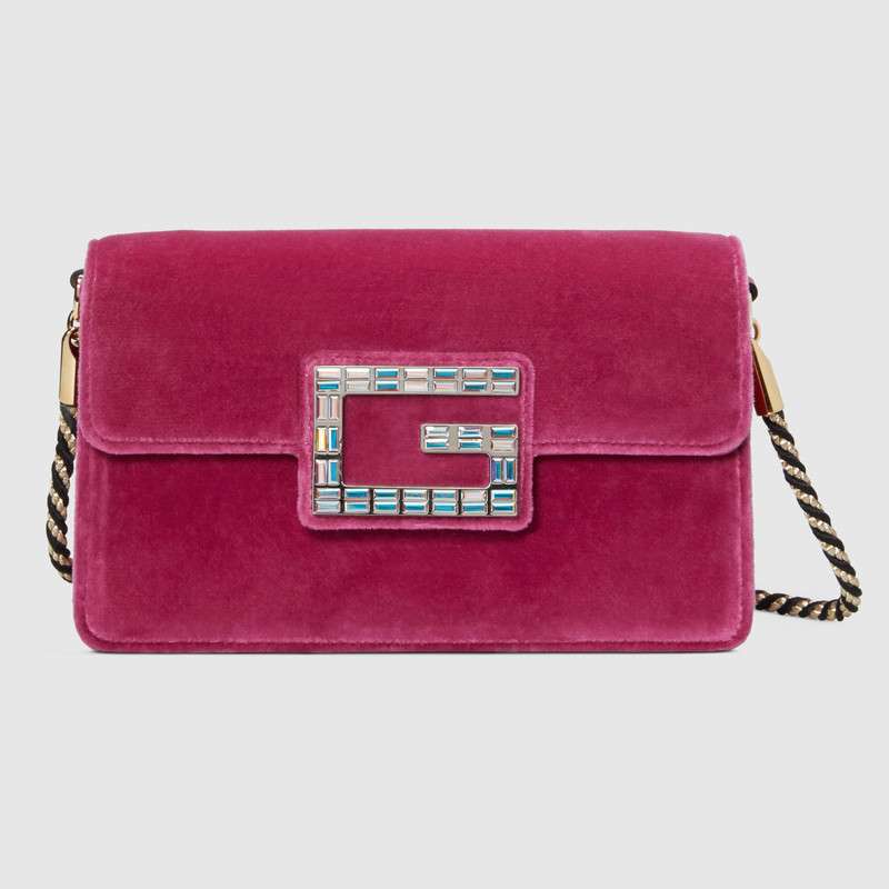 Gucci Shoulder bag with Square G 544242 Pink