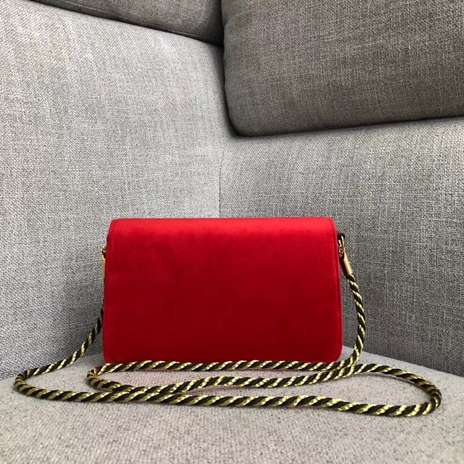 Gucci Shoulder bag with Square G 544242 red
