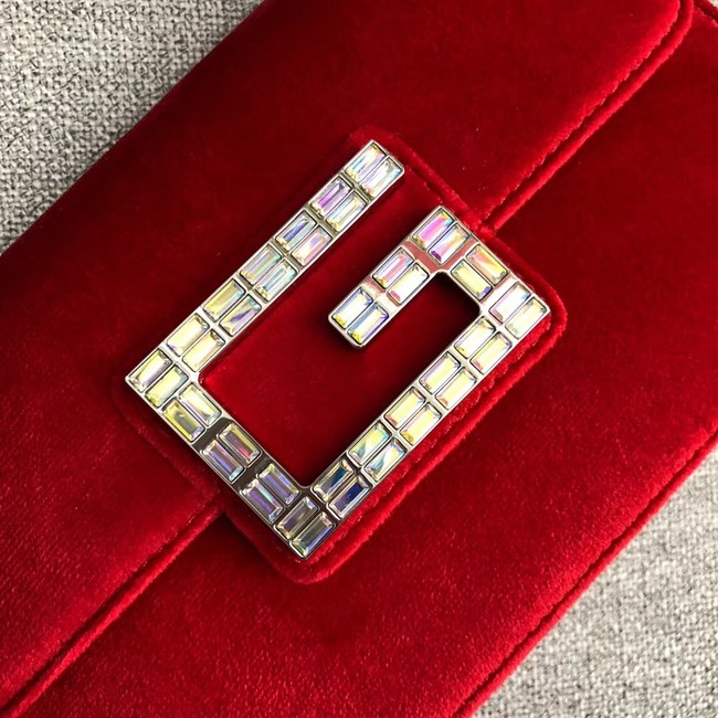 Gucci Shoulder bag with Square G 544242 red