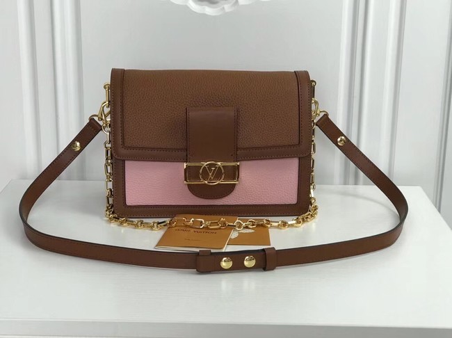 Louis Vuitton original SAINT SULPICE PM M44391 brown with pink