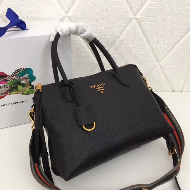 Prada Calf leather bag 1BA157 black