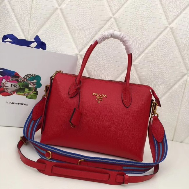 Prada Calf leather bag 1BA157 red