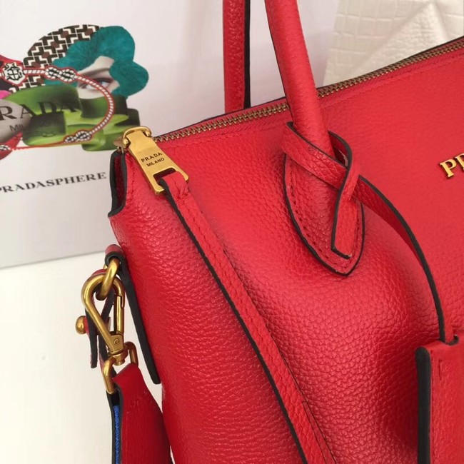 Prada Calf leather bag 1BA157 red