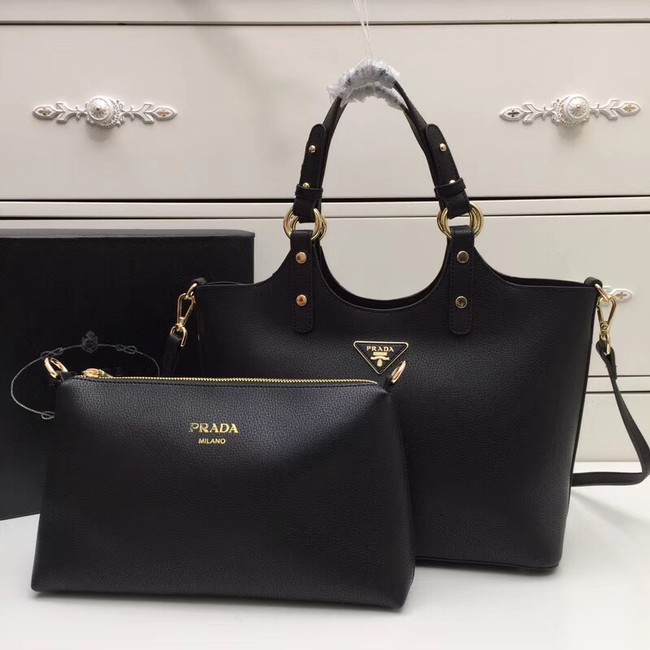 Prada Calf leather bag 2209 black