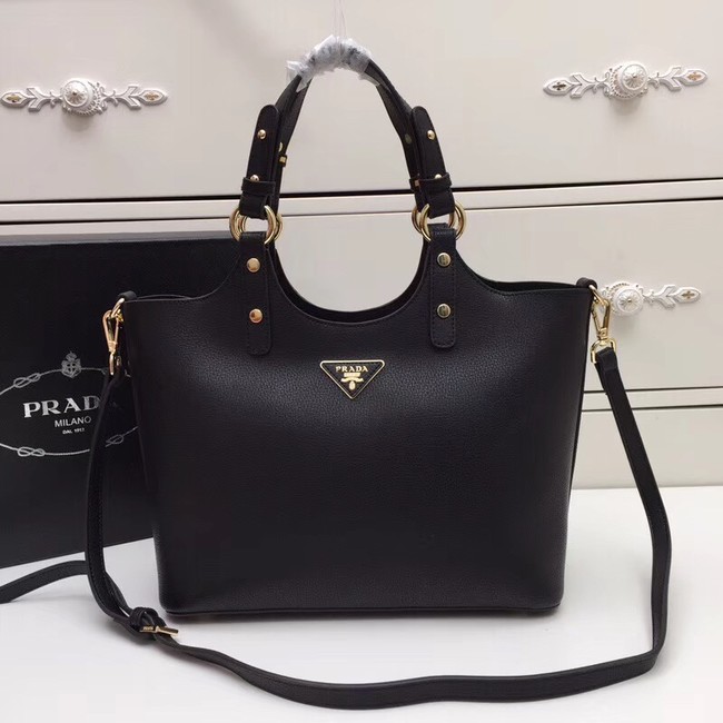 Prada Calf leather bag 2209 black