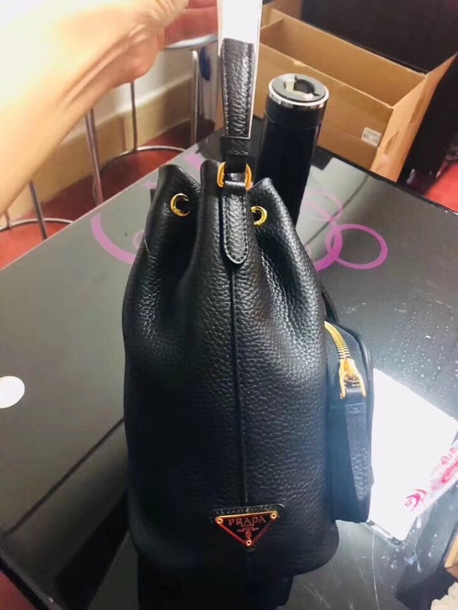 Prada Calf leather bag N1864 black