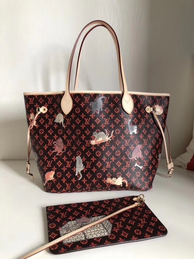 Louis Vuitton Original Monogram Canvas NEVERFULL MM M44441