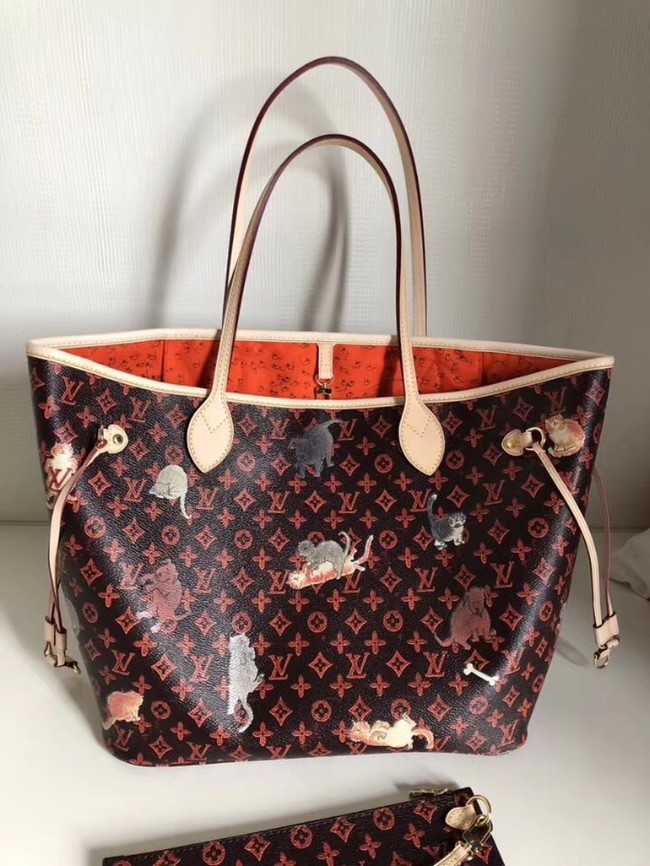 Louis Vuitton Original Monogram Canvas NEVERFULL MM M44441