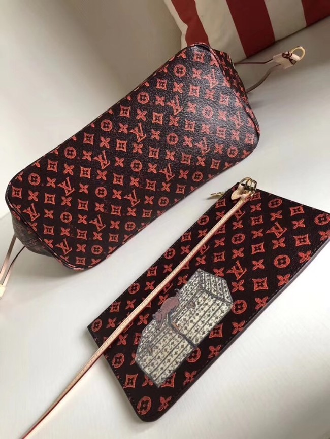 Louis Vuitton Original Monogram Canvas NEVERFULL MM M44441