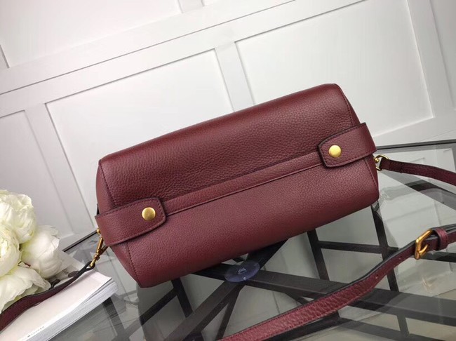 Prada Calf leather bag 1031 Burgundy