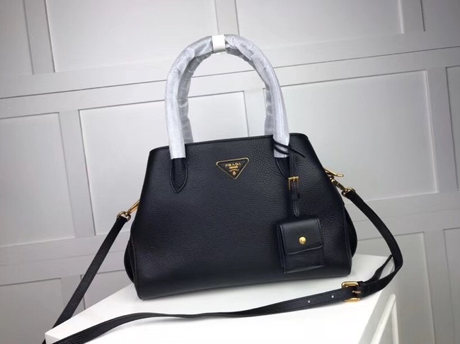 Prada Calf leather bag 1127 black