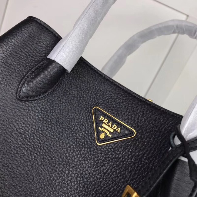 Prada Calf leather bag 1127 black