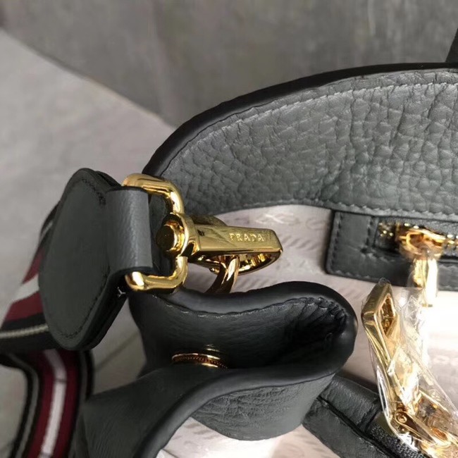 Prada Calf leather bag BN1579 grey