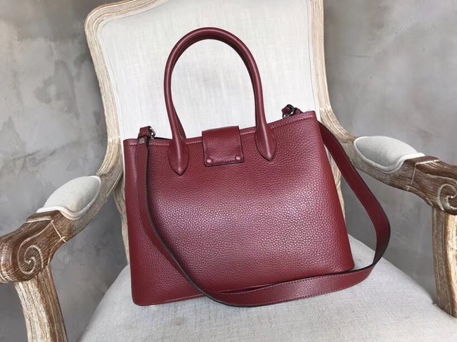 Prada Leather handbag 1BG148 Burgundy